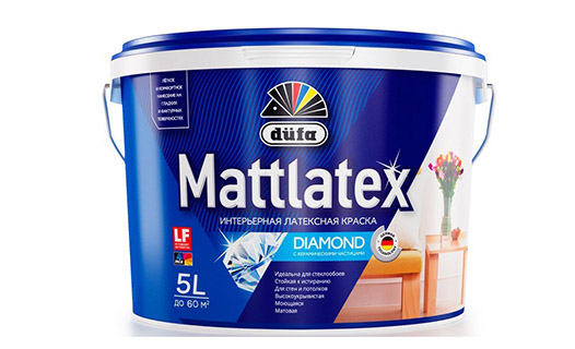 00109 Краска латексная моющаяся düfa MATTLATEX 10л 